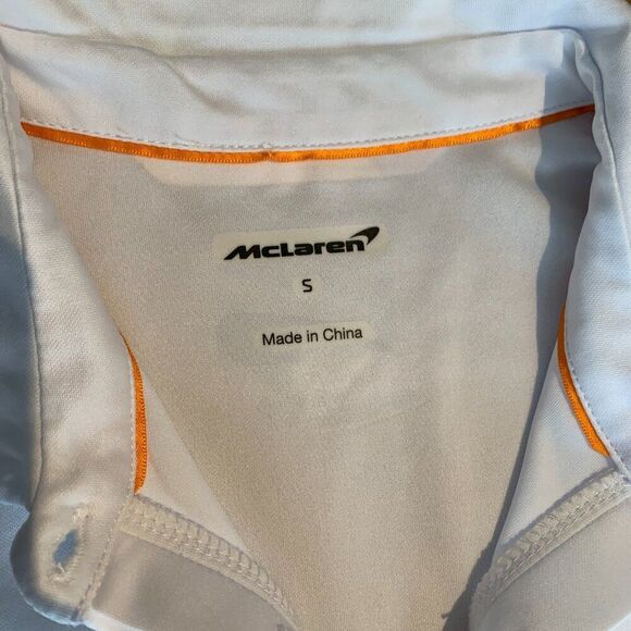 McLaren classic golf, tennis, pickle ball shirt, women's Sm, wht, EUC - Picture 3 of 11